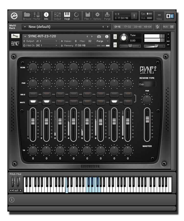 SYNC 2  Kontakt Instrument & Sample Pack (Audiomodern)