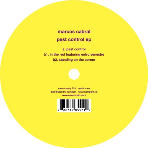 MARCOS CABRAL | Pest Control (Mule Musiq) - EP