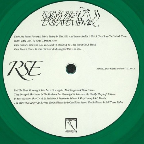 RAINFOREST SPIRITUAL ENSLAVEMENT | Papua Land Where Spirits Still Rule (Hospital Productions) - LP