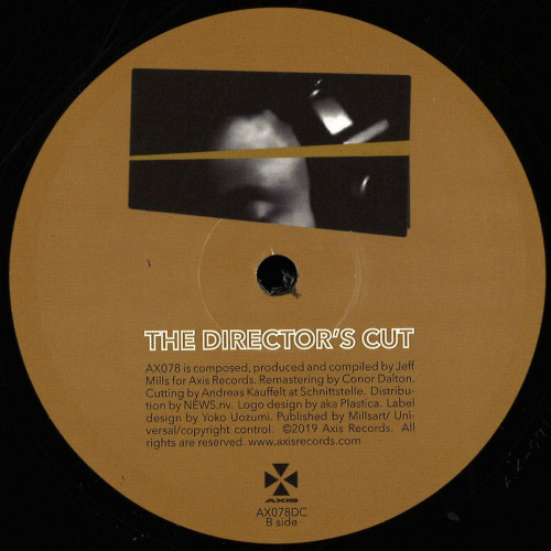JEFF MILLS | The Director's Cut Chapter 1 (Axis Records) - EP